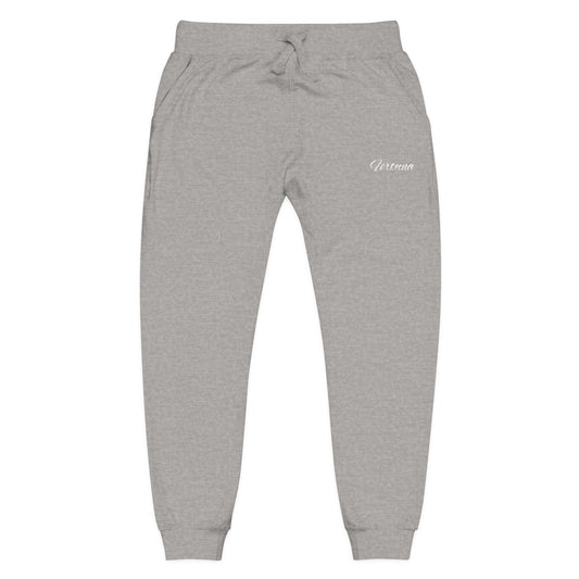 Script Logo Embroidered Sweatpants | Olive Joggers