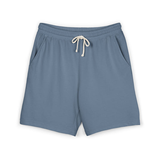 Lightweight Garment-Dyed Fleece Sweat Shorts — Cozy Everyday Athletic Lounge Shorts