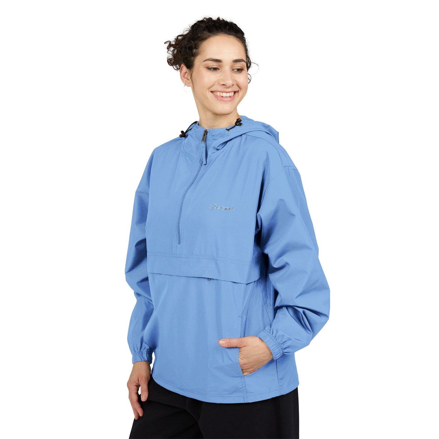 Packable Anorak Jacket — Lightweight Windbreaker Hooded Pullover