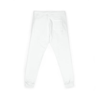 Minimal Script Embroidery Sweatpants | Coral Fleece Joggers