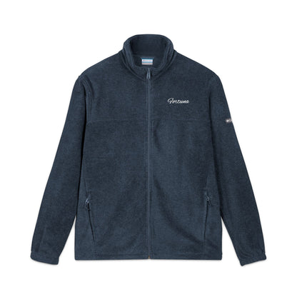Embroidered Columbia Fleece Jacket – Cozy Zip-Up Outerwear