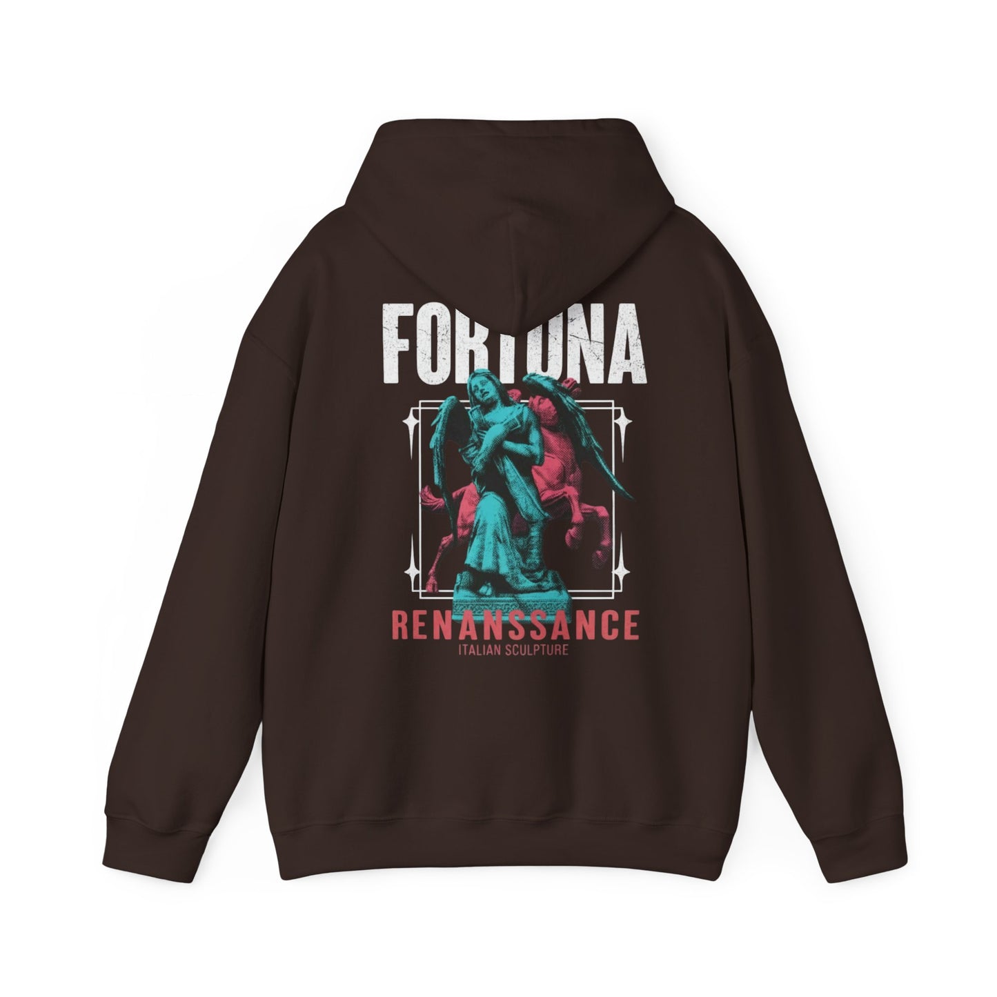 Fortuna Renaissance Hoodie – Vintage Statue Graphic Hooded Sweatshirt