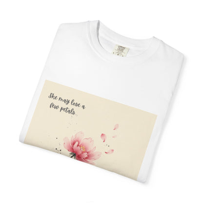 Pink Watercolor Peony Tee | Floral Quote T-shirt
