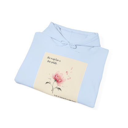 Pink Watercolor Flower hoodie | Inspirational Quote Sweatshirt