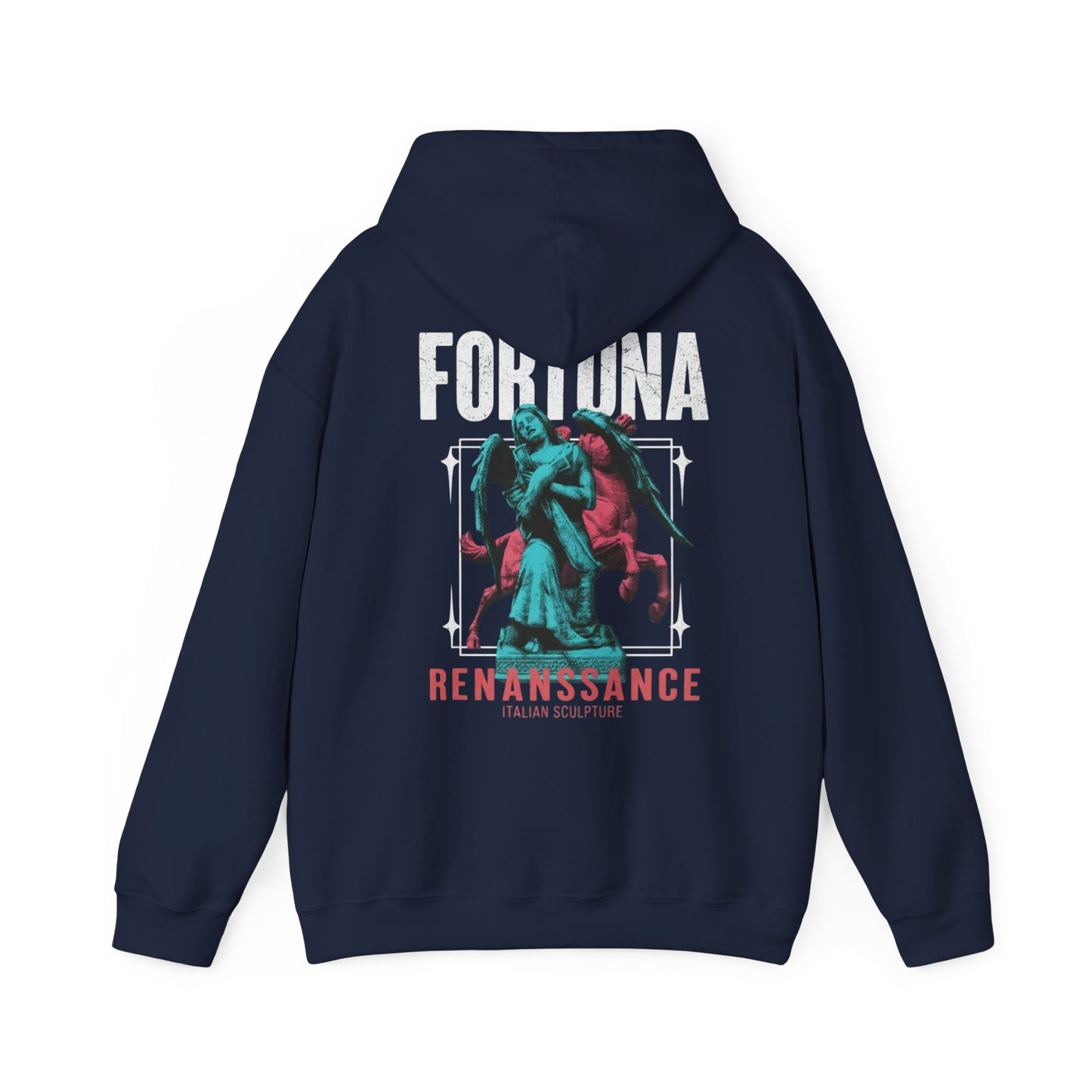 Fortuna Renaissance Hoodie – Vintage Statue Graphic Hooded Sweatshirt