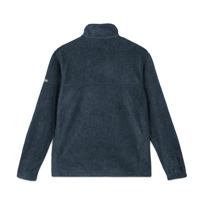 Embroidered Columbia Fleece Jacket – Cozy Zip-Up Outerwear