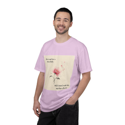 Pink Watercolor Peony Tee | Floral Quote T-shirt