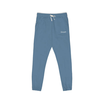 Minimal Script Logo Sweatpants | Garment-Dyed Fleece