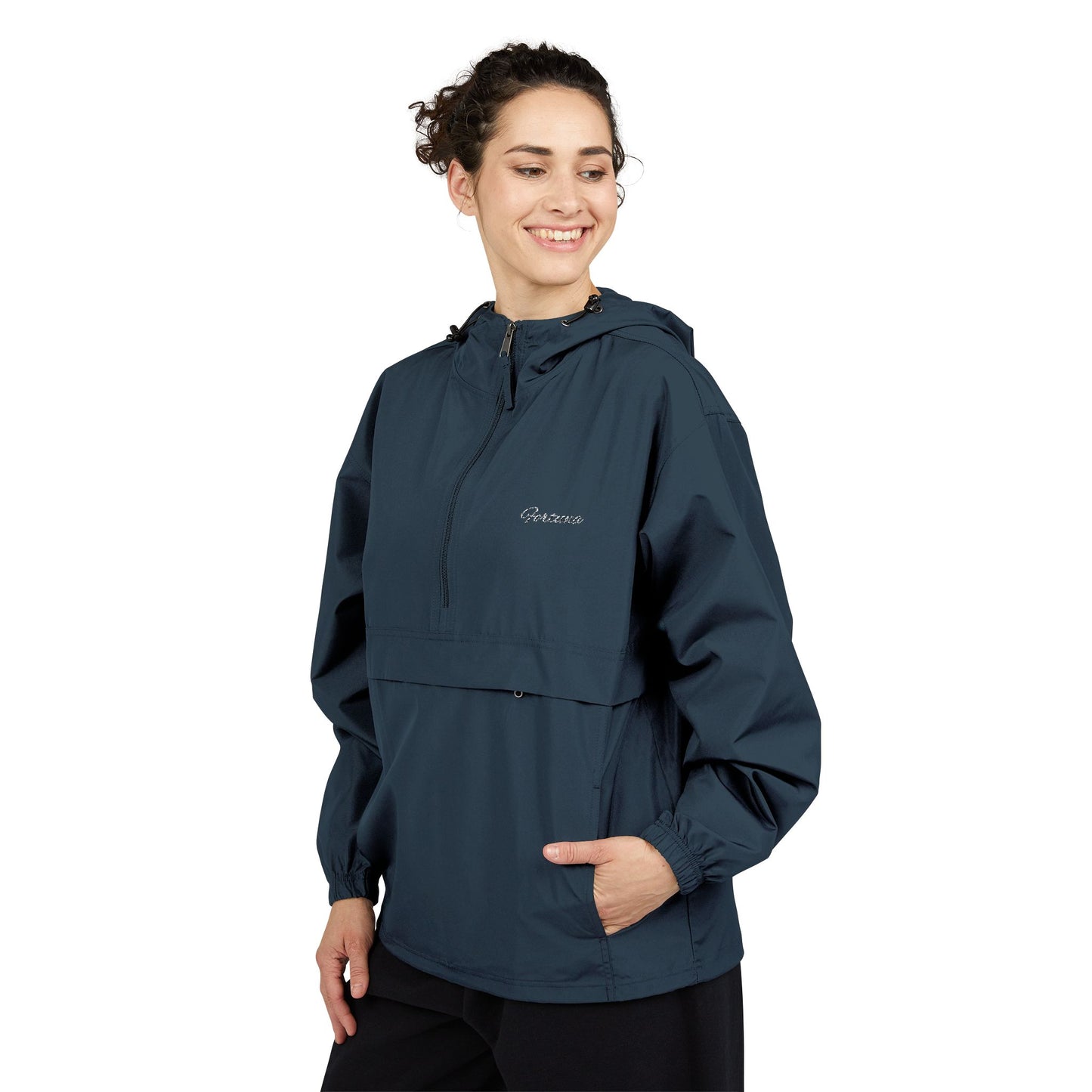 Packable Anorak Jacket — Lightweight Windbreaker Hooded Pullover