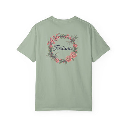 Floral Wreath  T-shirt | Fortuna tee