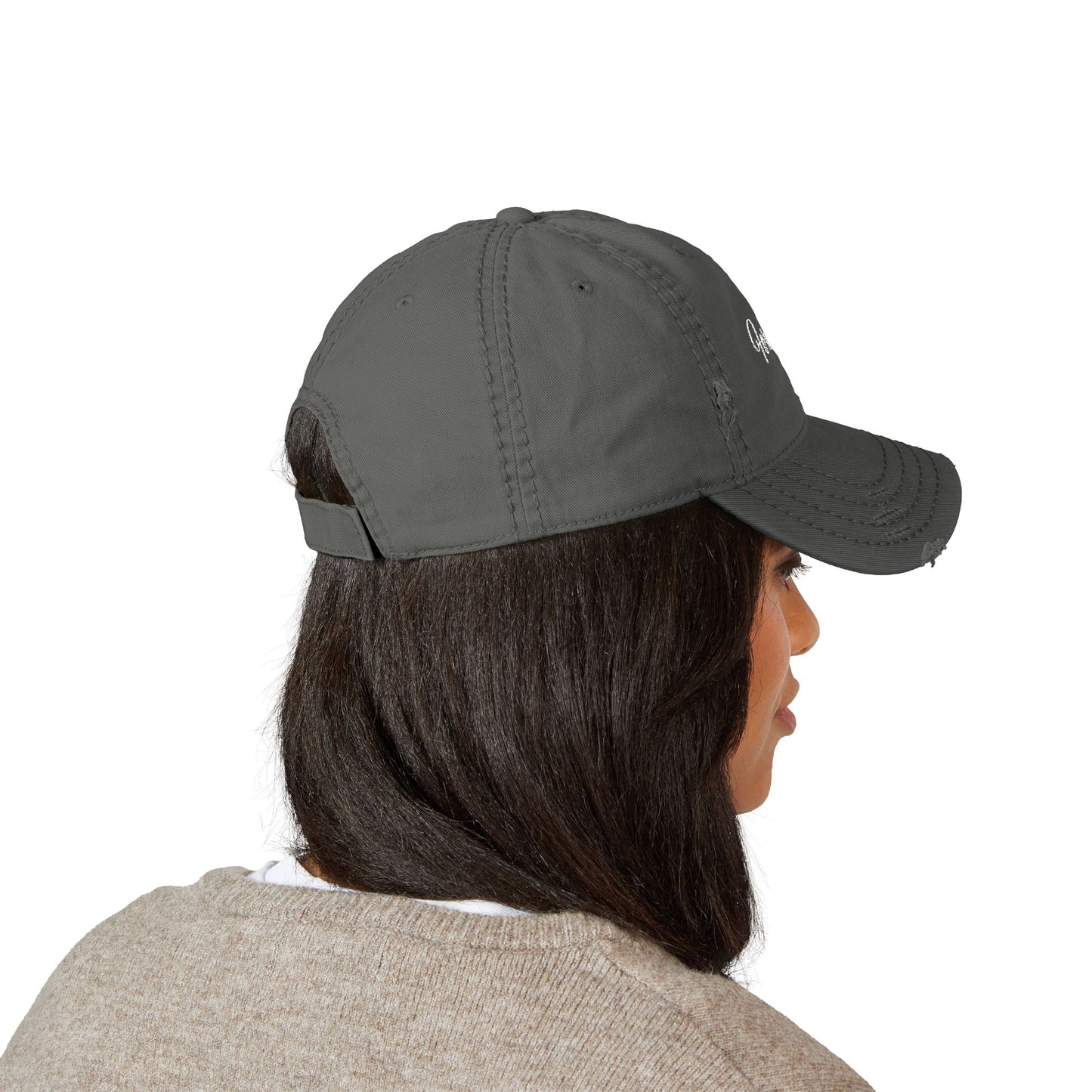 Fortuna script baseball cap | Embroidered hat