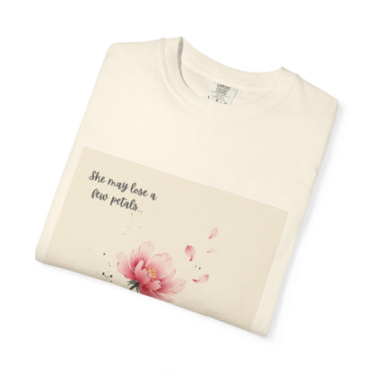 Pink Watercolor Peony Tee | Floral Quote T-shirt