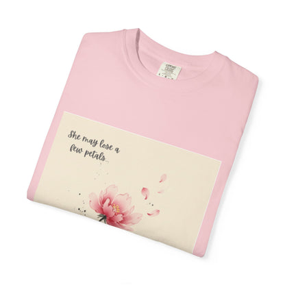 Pink Watercolor Peony Tee | Floral Quote T-shirt