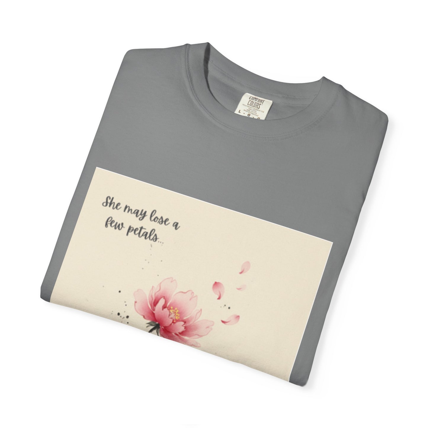 Pink Watercolor Peony Tee | Floral Quote T-shirt