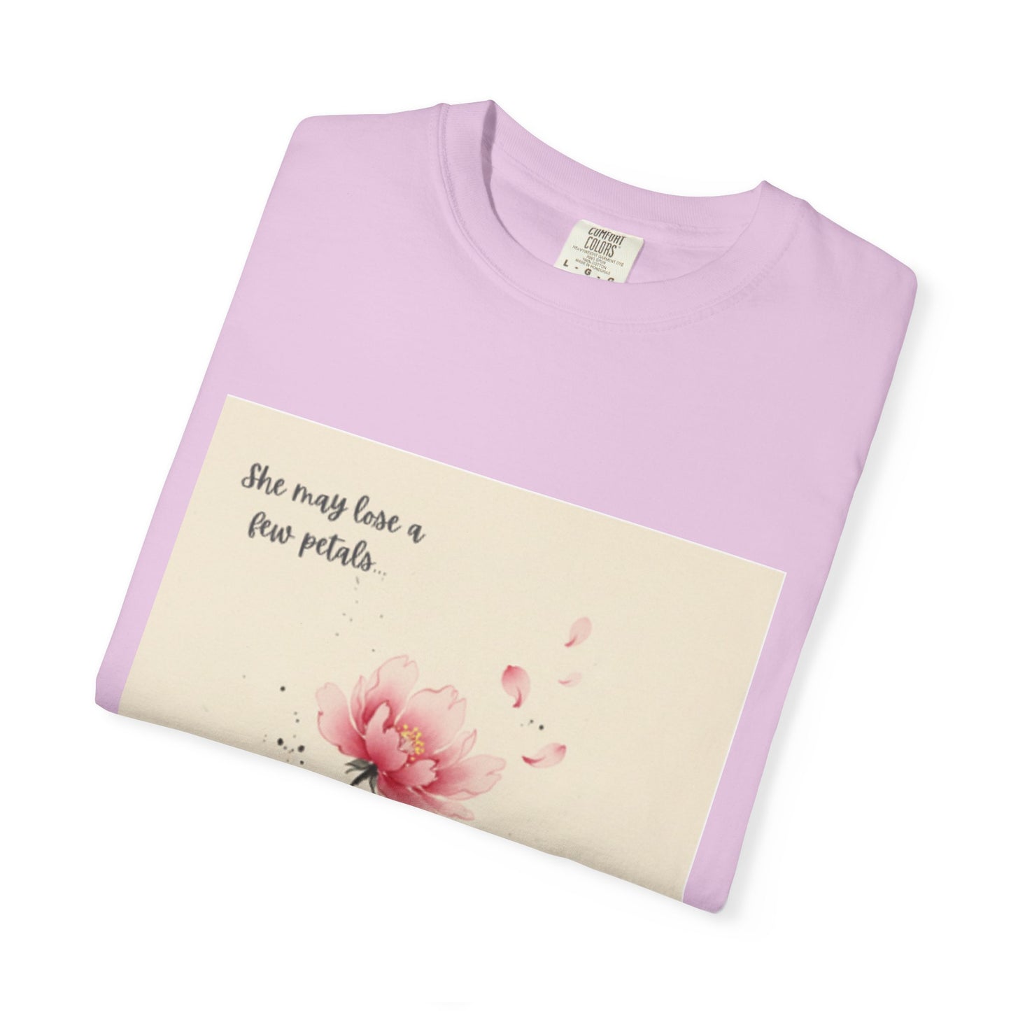 Pink Watercolor Peony Tee | Floral Quote T-shirt