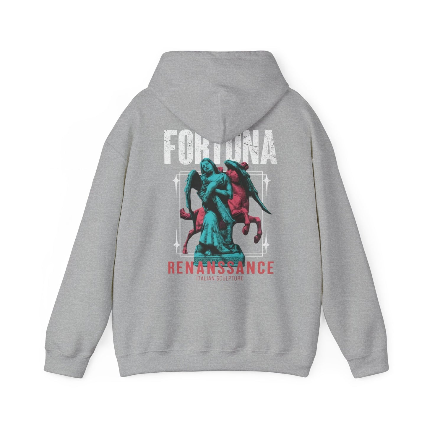 Fortuna Renaissance Hoodie – Vintage Statue Graphic Hooded Sweatshirt