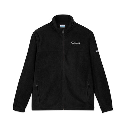 Embroidered Columbia Fleece Jacket – Cozy Zip-Up Outerwear