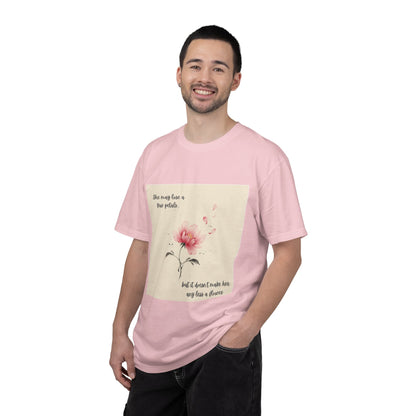 Pink Watercolor Peony Tee | Floral Quote T-shirt