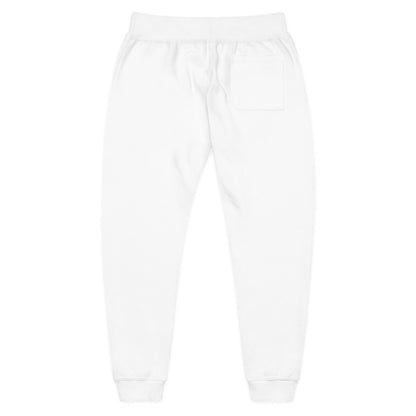 Minimal Script Embroidery Sweatpants | Coral Fleece Joggers