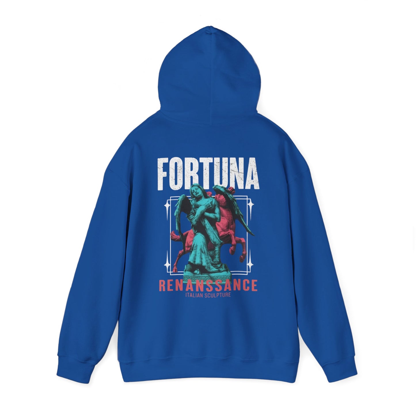 Fortuna Renaissance Hoodie – Vintage Statue Graphic Hooded Sweatshirt