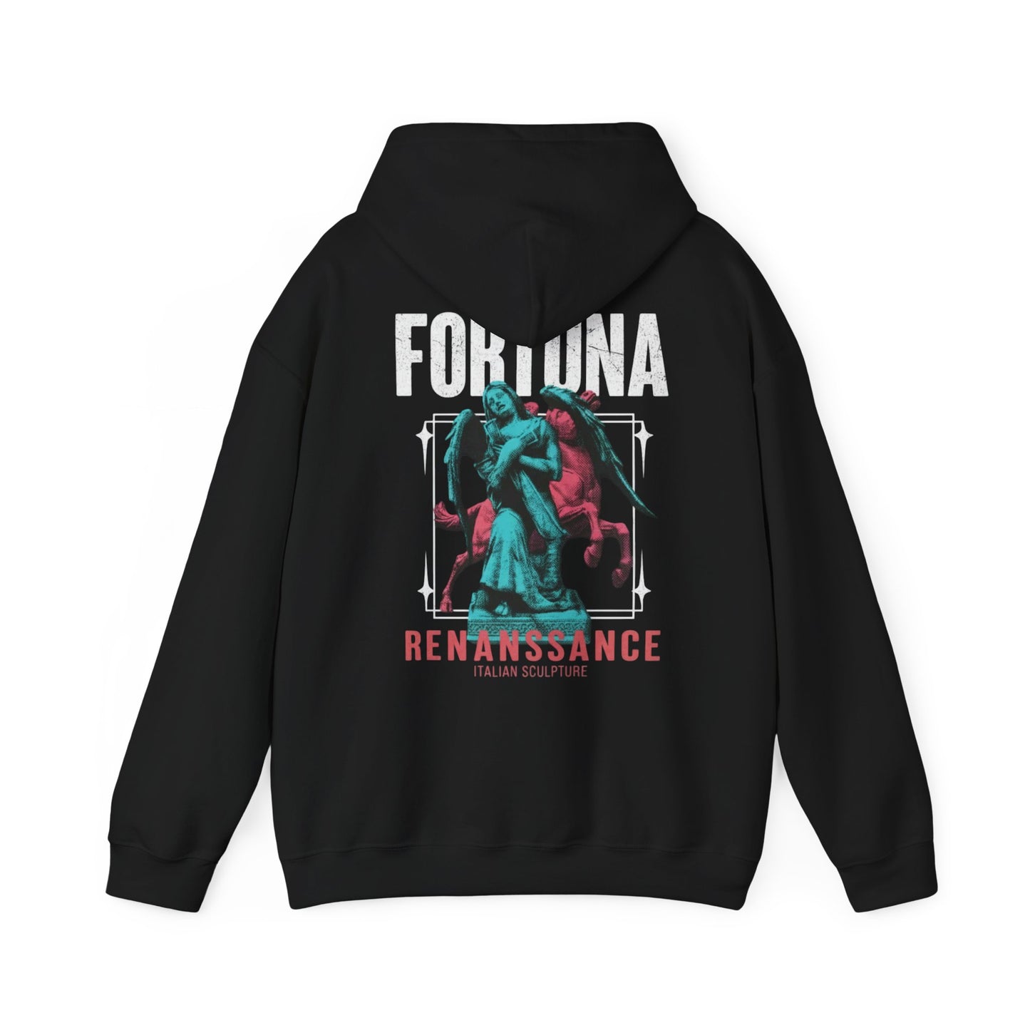 Fortuna Renaissance Hoodie – Vintage Statue Graphic Hooded Sweatshirt