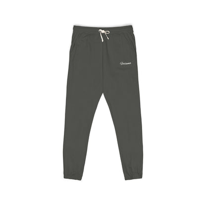 Minimal Script Logo Sweatpants | Garment-Dyed Fleece