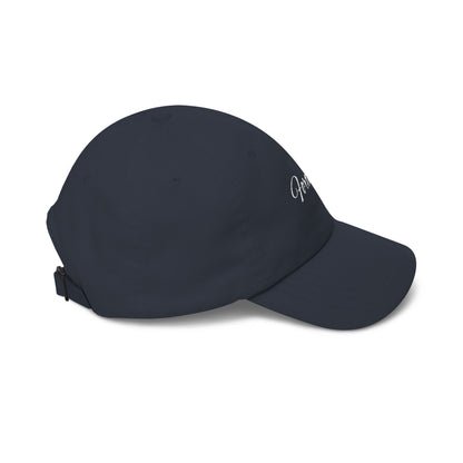 Fortuna embroidered script cap | Adjustable baseball hat
