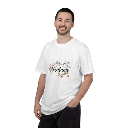 Japanese Floral Brush Script T-Shirt | Fortuna tee