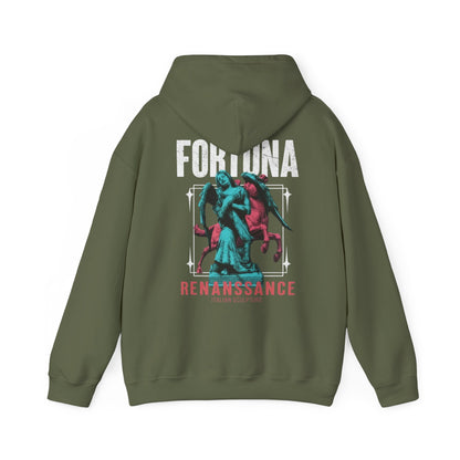 Fortuna Renaissance Hoodie – Vintage Statue Graphic Hooded Sweatshirt