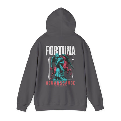 Fortuna Renaissance Hoodie – Vintage Statue Graphic Hooded Sweatshirt