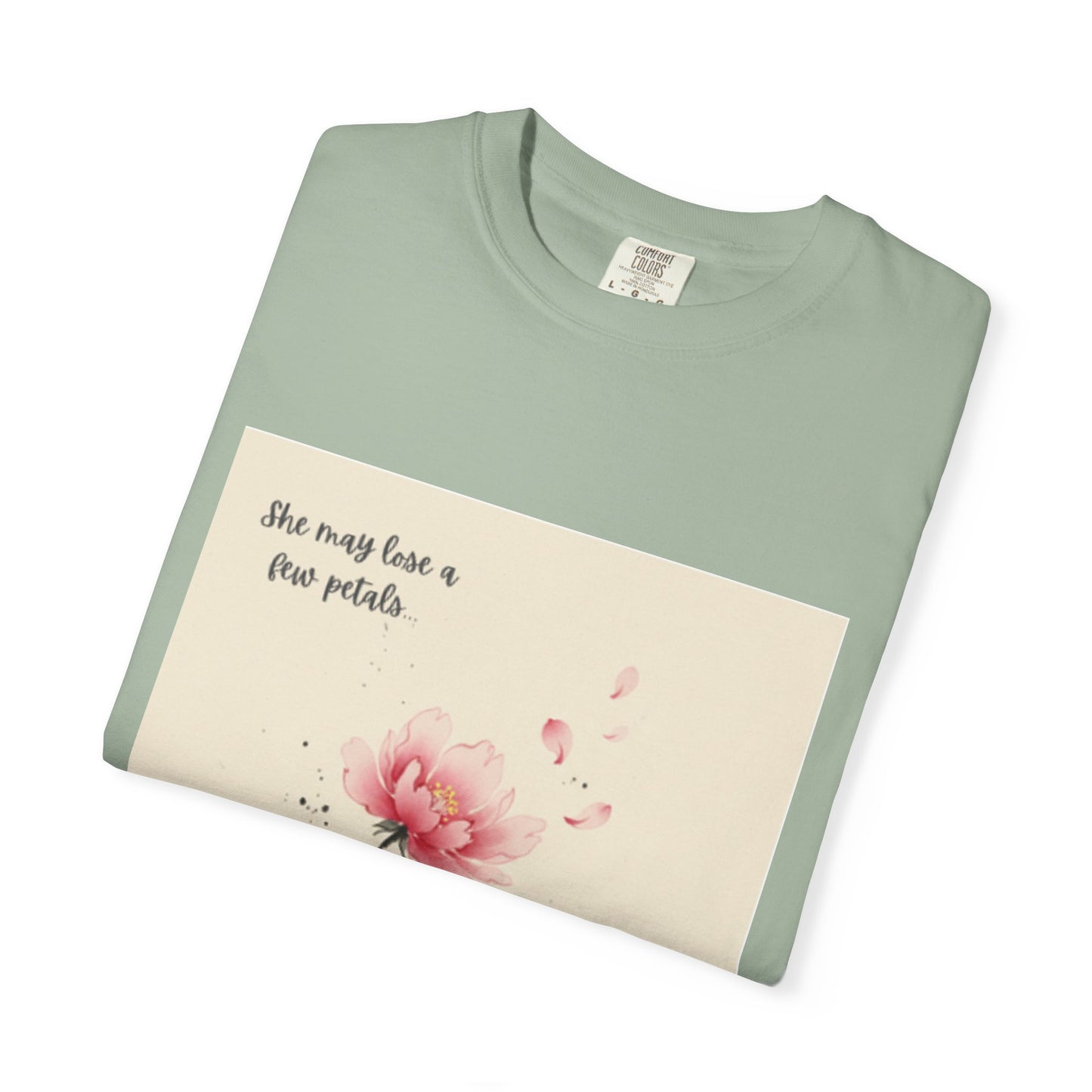 Pink Watercolor Peony Tee | Floral Quote T-shirt
