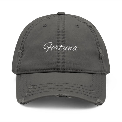 Fortuna script baseball cap | Embroidered hat