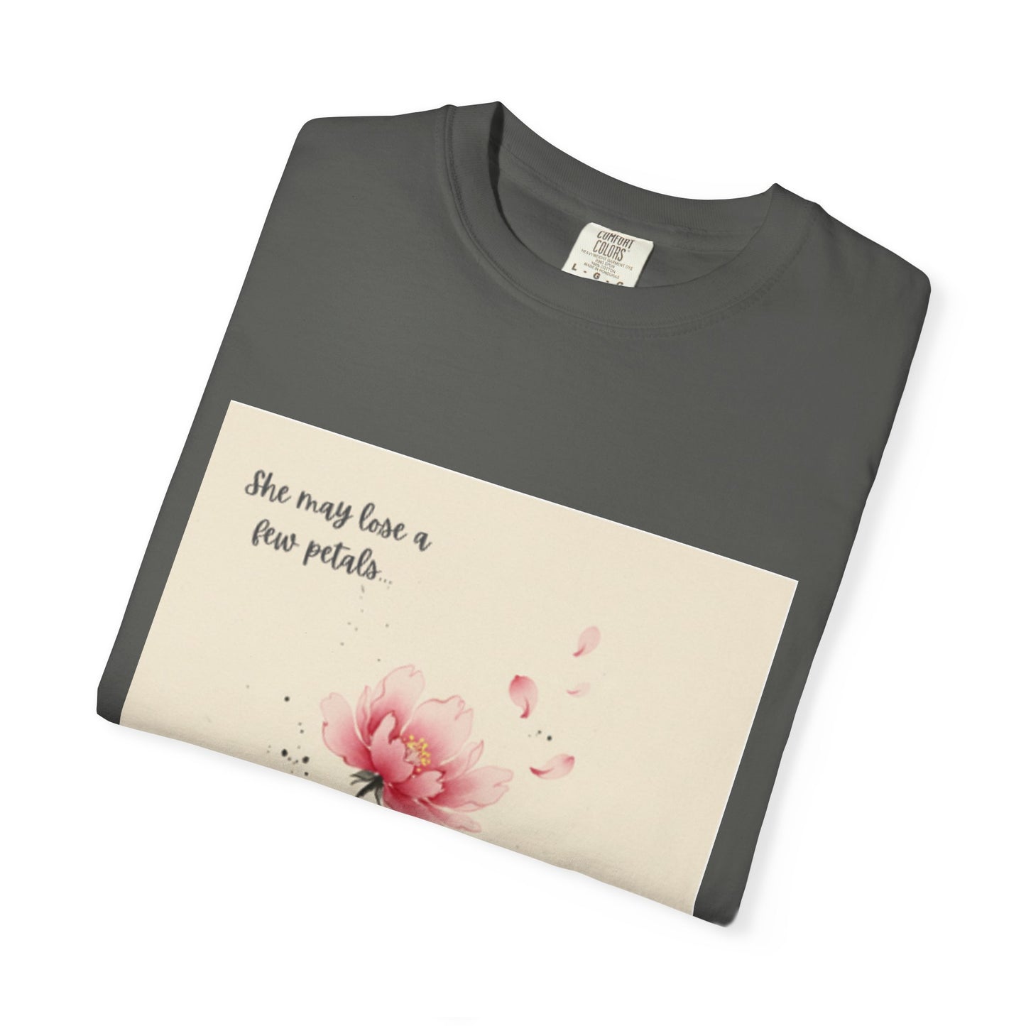 Pink Watercolor Peony Tee | Floral Quote T-shirt