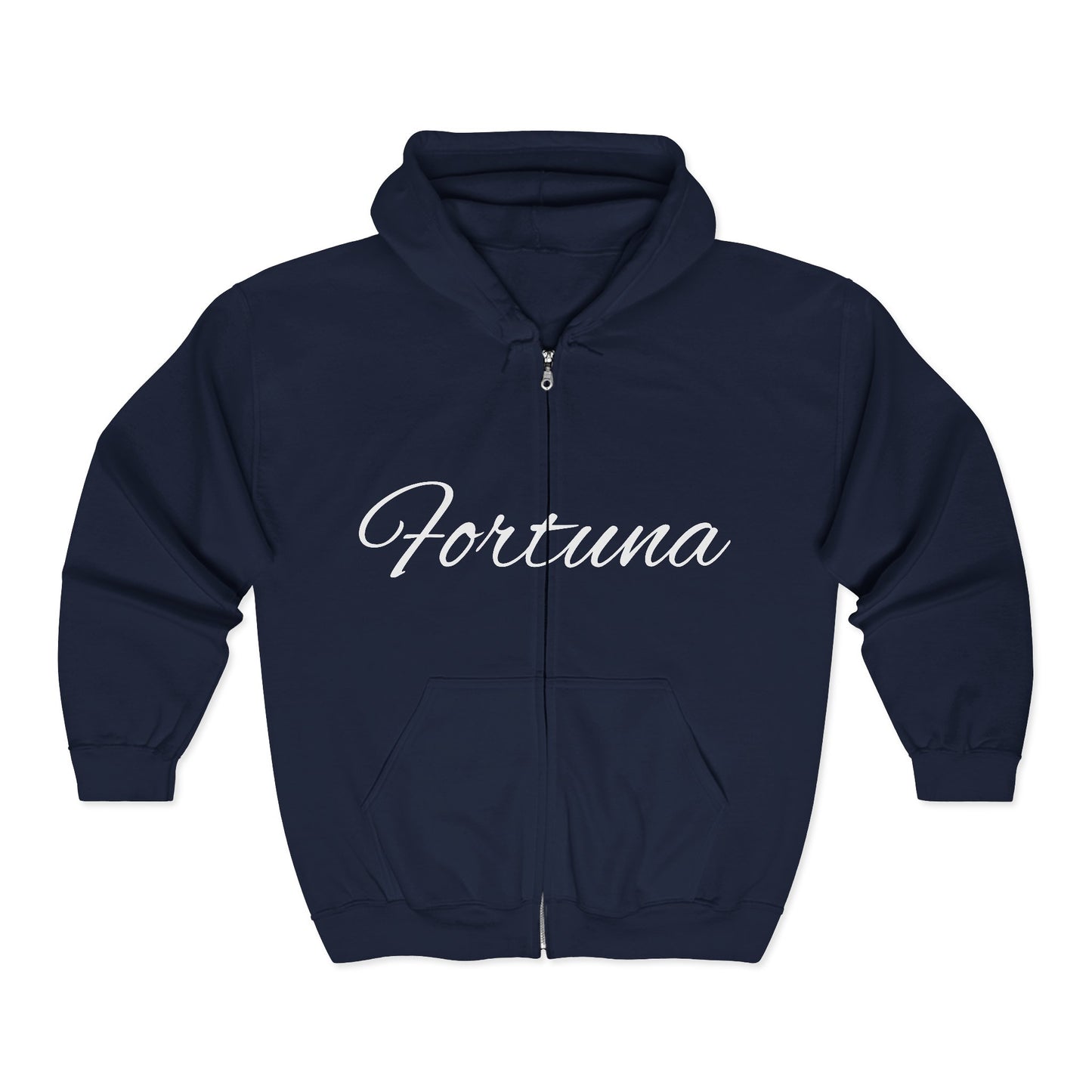 Luck Follows Effort Heavy Blend Full-Zip Hoodie | Unisex