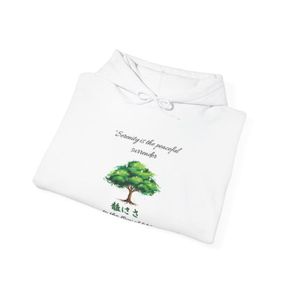 Serenity Tree Hoodie | "Serenity is the peaceful surrender to the flow of life"
