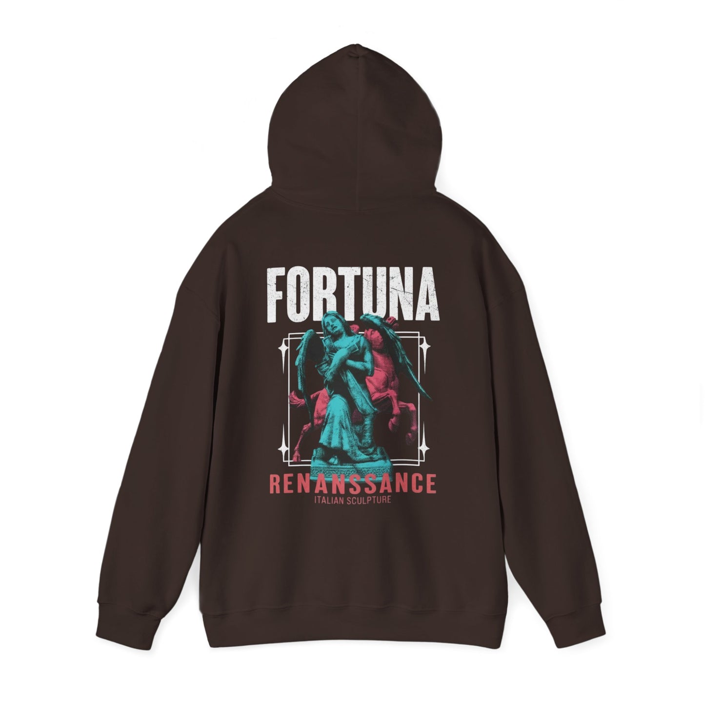 Fortuna Renaissance Hoodie – Vintage Statue Graphic Hooded Sweatshirt