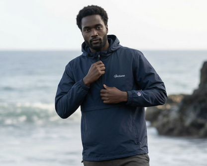 Packable Anorak Jacket — Lightweight Windbreaker Hooded Pullover
