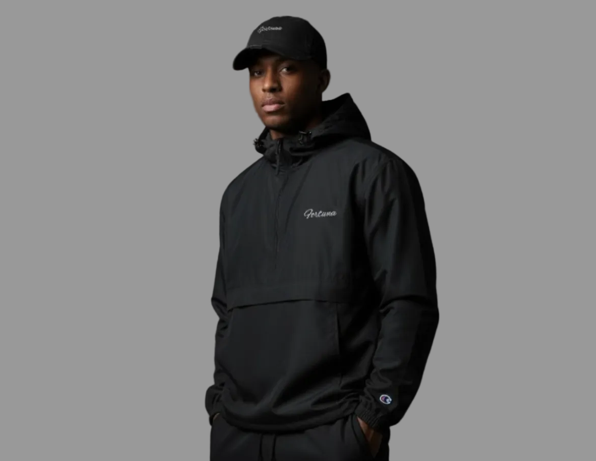 Packable Anorak Jacket — Lightweight Windbreaker Hooded Pullover